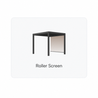 4-Sided Retractable Curtain — Per Side