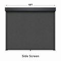 4-Sided Retractable Curtain — Per Side