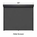 4-Sided Retractable Curtain — Per Side