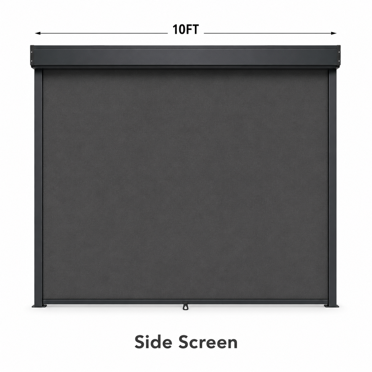 4-Sided Retractable Curtain — Per Side